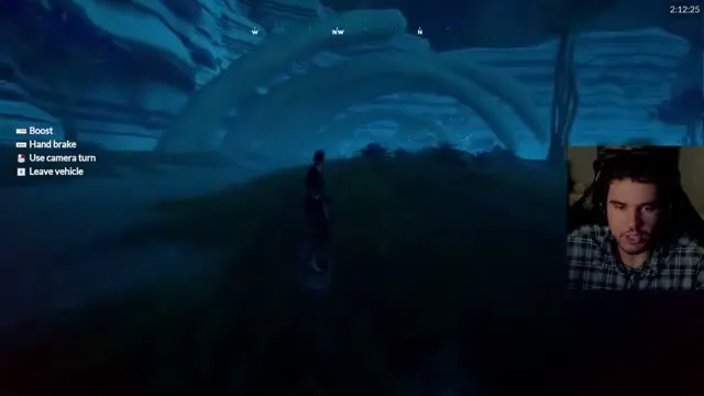 Large fossil ribs at the western bone site in the historical 2024 Honeycomb demo